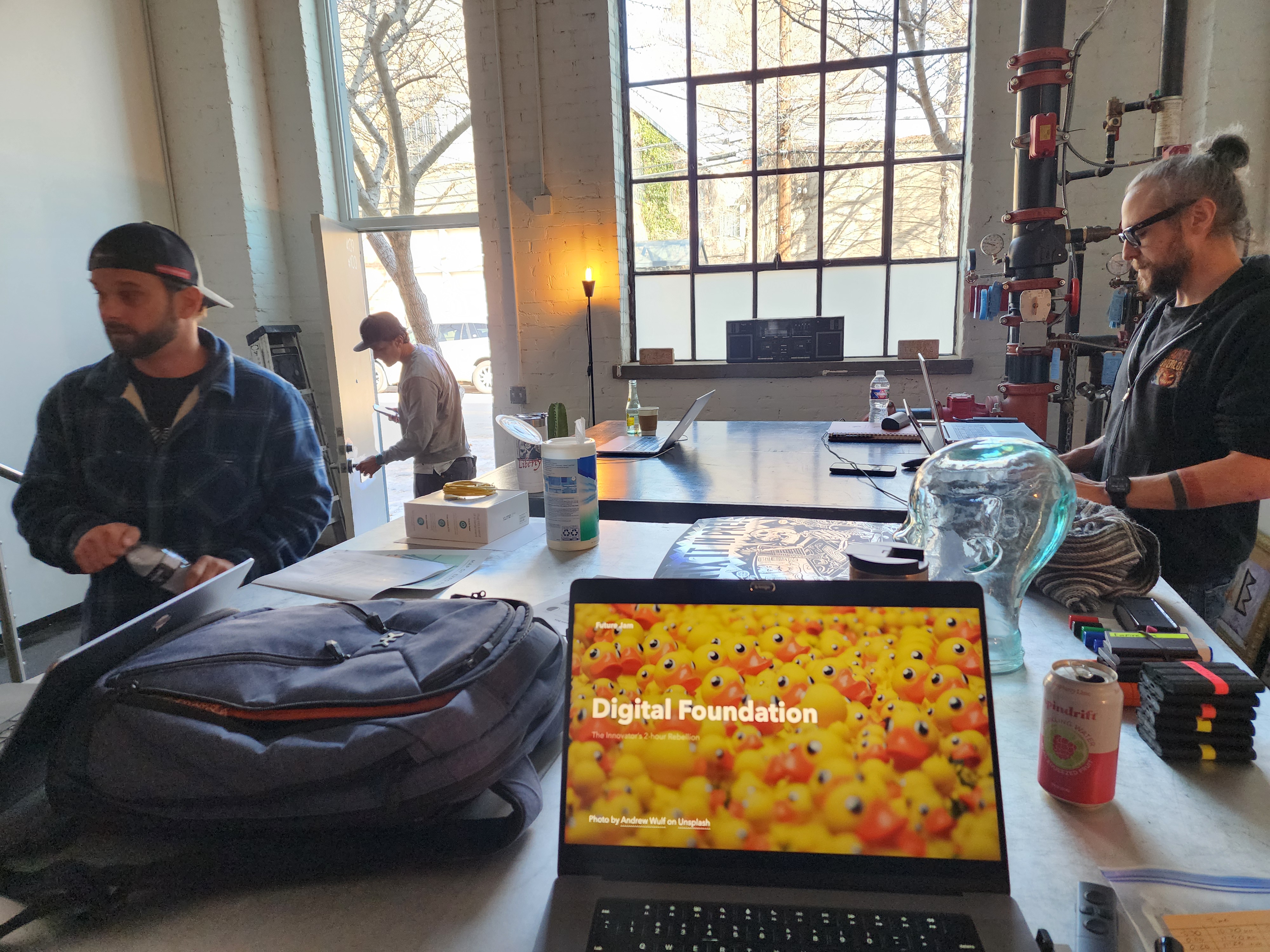 Future Jam Workshop in action